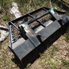 BURDER 8000 Series FRONT LOADER BLADE with MESH GUARD