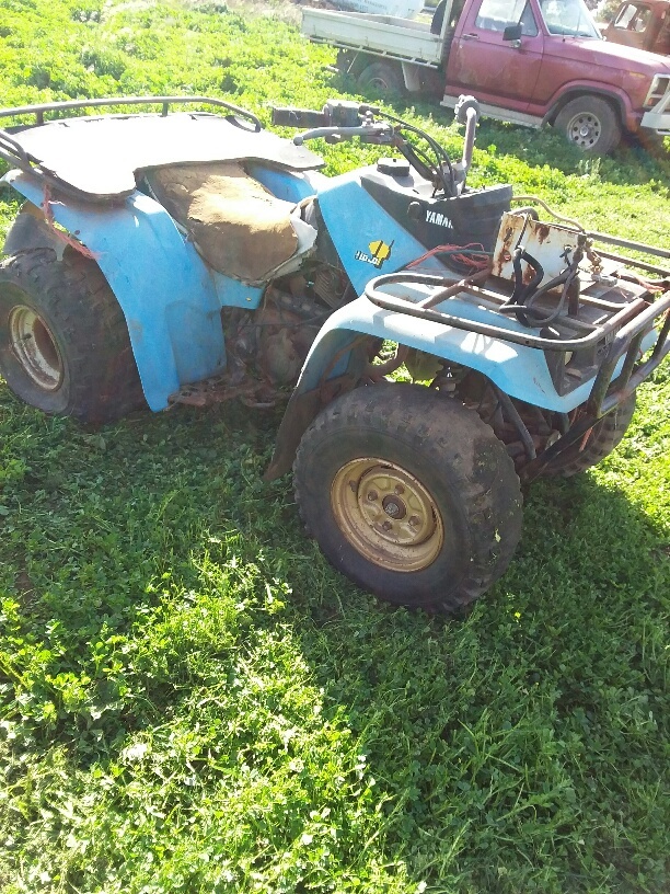 Under Auction - Yamaha Moto 4 Bike 