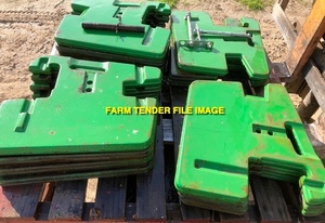 WANTED John Deere Suit Case Weights for a 7920