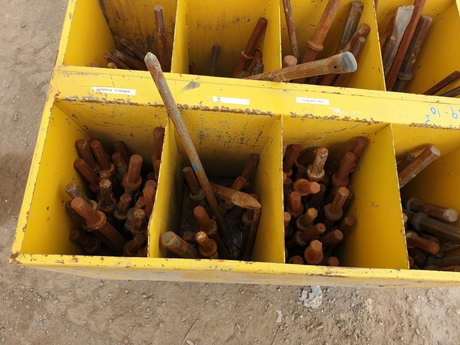 Cabinet of Assorted Chisel Points