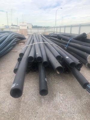 180mm Poly Pipe 12m Lengths - Unused