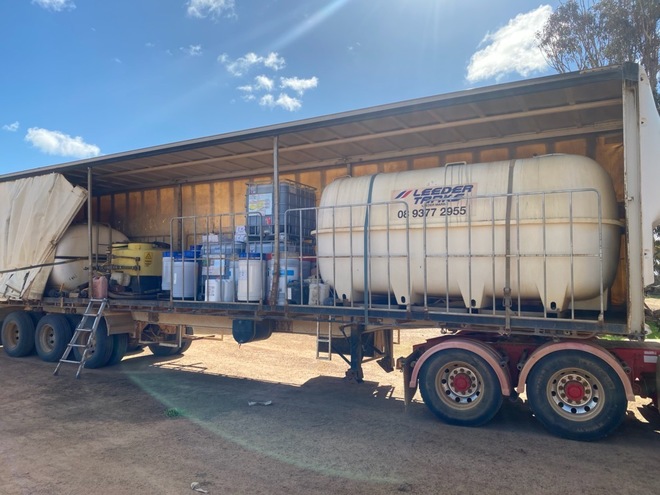 Vawdrey Tautliner Truck Trailer