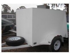 Trailer 7ft x 5 ft Van Type Suitable For Band Equipment 
