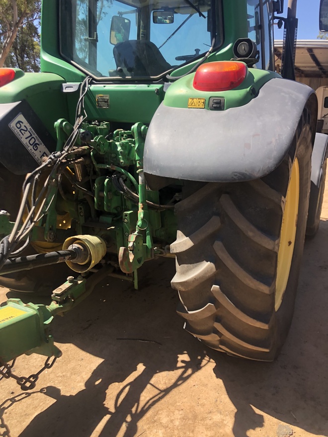 John Deere 6330 Tractor with 653 Frontend Loader