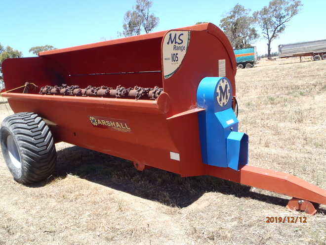 Marshall 105 Roto spreader