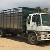 1997 Hino Tray Truck with stock crate
