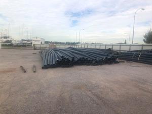180mm Poly Pipe 20m Lengths - Unused