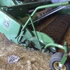 John Deere 9860 with 936 D Front and 914 Pickup front 