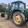 JOHN DEERE 6210 WITH Q45 QUICKE LOADER AND BUCKET