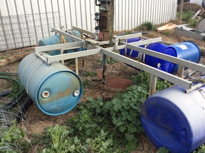 Yard master pontoon stirrer