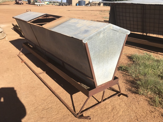 Under Auction - (A132) - Sheep Feeder 