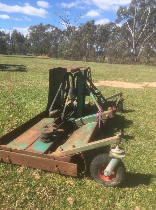 Kaye Finishing Mower 6' Wide 4 Disc with Twin Roller ##PRICED REDUCED##