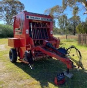 Shearer Gehl 1470 TDC round baler