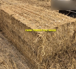 200mt Rice Straw 8x4x3 Bales (Delivered only)