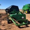 John Deere 9600 Header with JD 930 Flex Front + Trailer