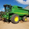 John Deere 9660 STS Header with JD 635D Front