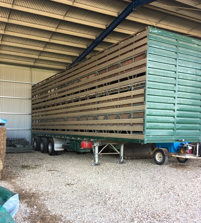 4 Deck Byrne Tri Axle Stockcrate