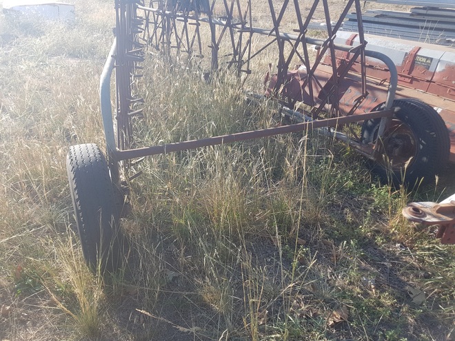 Diamond Harrows x 8 And Fold up Bar