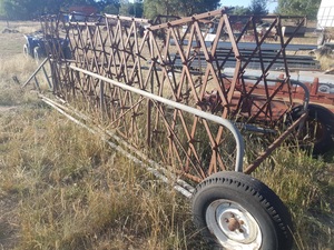 Diamond Harrows x 8 And Fold up Bar