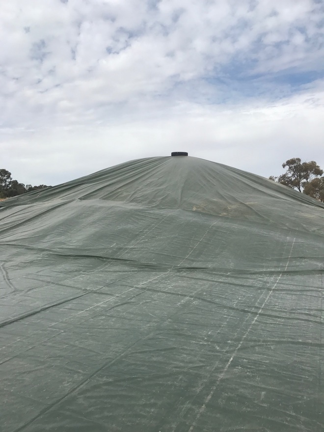 Grain Bunker Tarp (40m x 20m) Brand New Canvacon 7000e - Aussie Made!