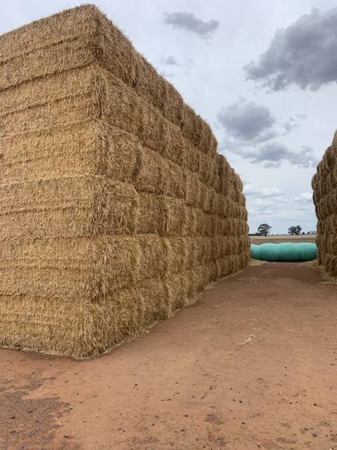 'B' Double Loads of Wheaten Straw