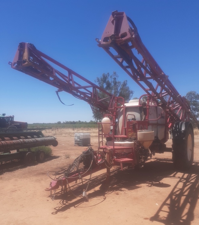 Under Auction - (A165) 2008 Croplands BT60 Pegasus Boom Spray 