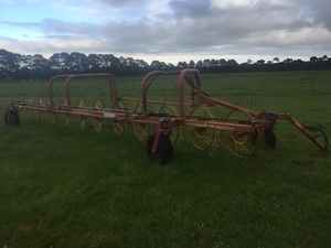 Sitrex 11/13 wheel inline rake