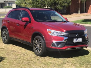 Mitsubishi ASX 2WD Petrol Auto/CVT LS 2017.  49000kms.