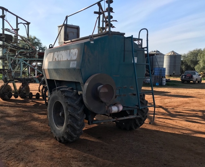 Forward Engineers Air Seeder Box