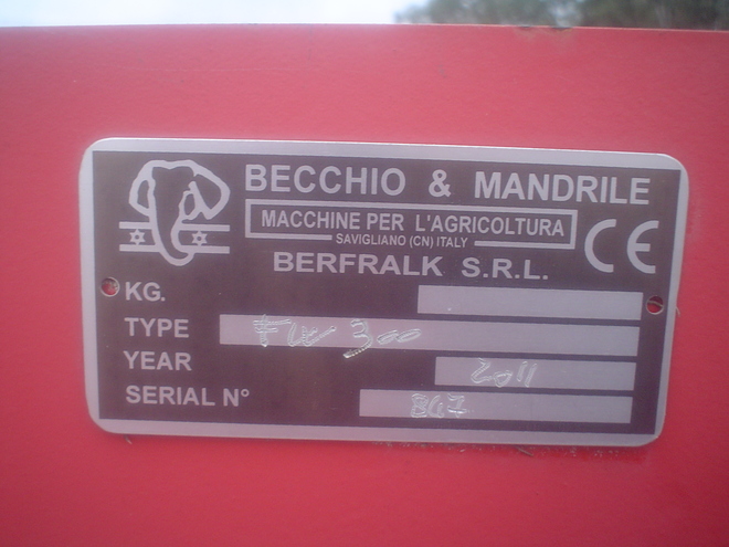 Becchio Mandrile Mulcher 