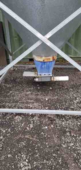 1 x second hand 12 Ton NPS Silo