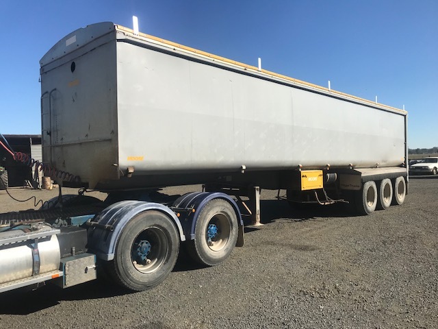 Sterling Series 60 Truck and Moore 36' x 6' Trailer