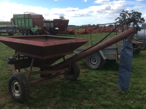 500kg Trailer Grain Bin + GST