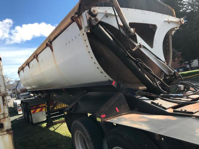 Azmeb Tri-Axle Side Tipper A Trailer