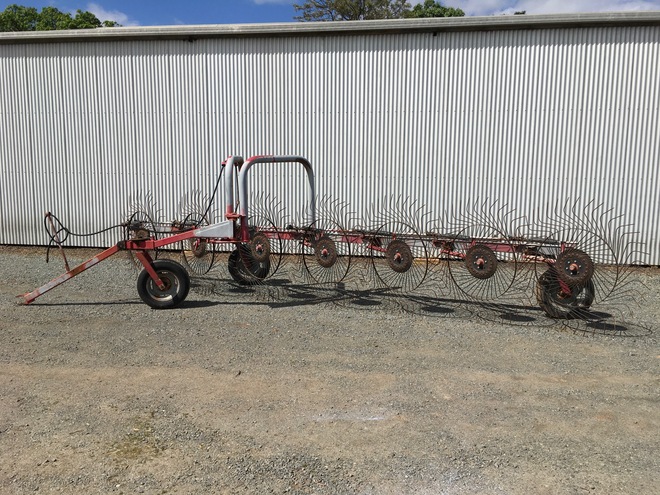BONEL 7 Wheel Hay rake ## Make an Offer ##