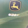 John Deere 630F Flex Front with Comb Trailer