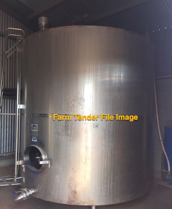 WANTED 20.000-30,000L Milk Vat