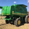 2011 John Deere 9670 STS Header with JD635D Front