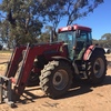 Case IH MX135 with Challenge Front End Loader