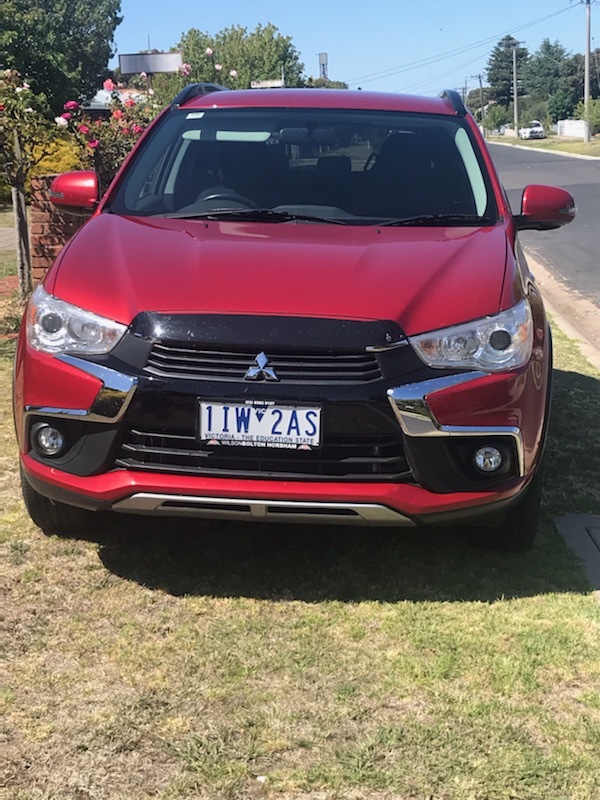 Mitsubishi ASX 2WD Petrol Auto/CVT LS 2017.  49000kms.