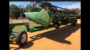 Trailer for 35ft JD front