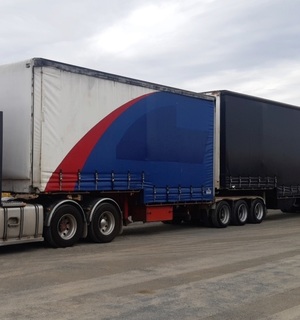 24ft drop deck A trailer 