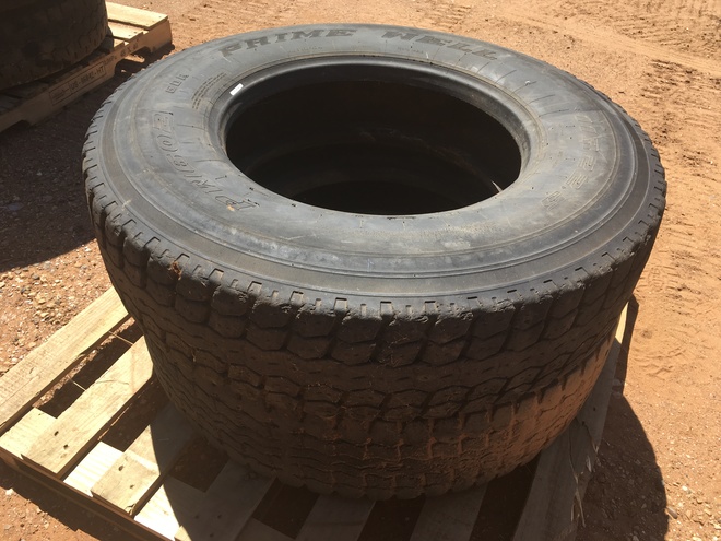 Under Auction - (A132) - 2 x 11r22.5 Tubeless Tyres 