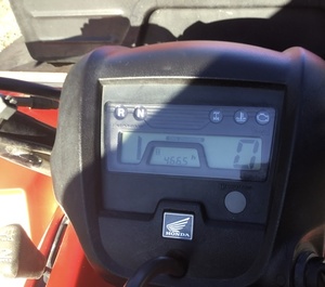 Honda 4x4 quad bike