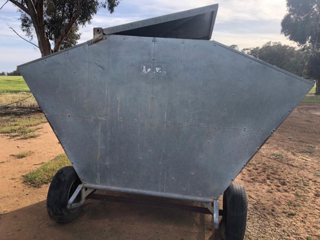 Stock Feeder  on Trailer