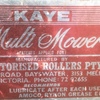 Kaye Finishing Mower 6' Wide 4 Disc with Twin Roller