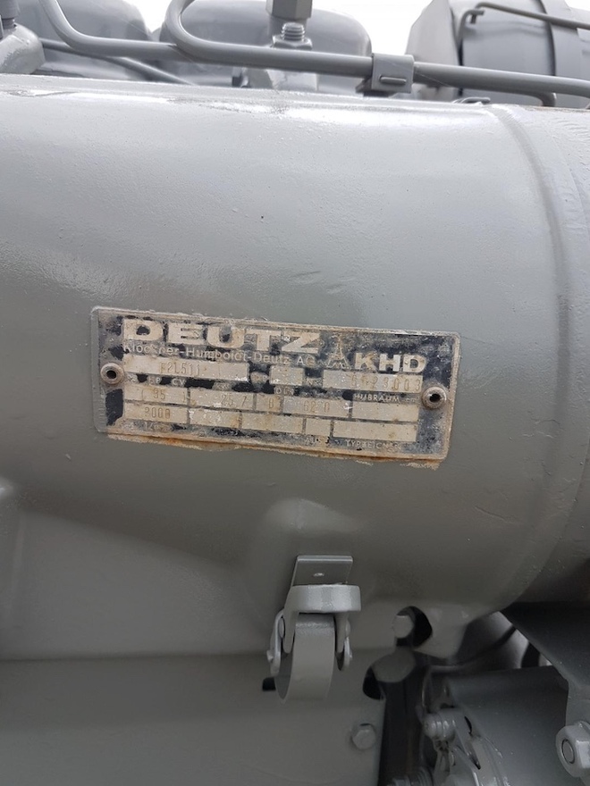 Deutz 2 Cylinder 35hp Diesel Motor 