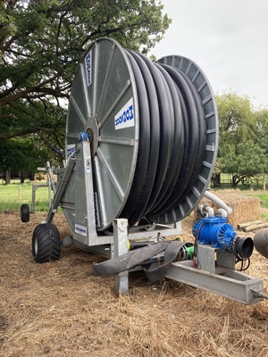 Monsoon Hard Hose Irrigator and Pump