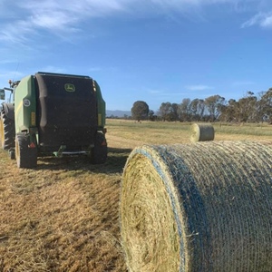 round bale hay 
