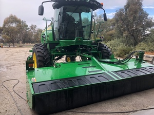 2016 John Deere W260 Windrower with 2 Fronts 